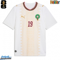 Marokko Youssef En-Nesyri #19 Bortedrakt VM 2026 Kortermet